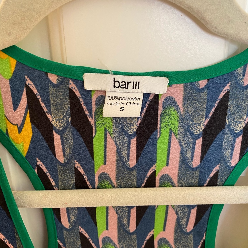 Patterned Racerback tank - Picture 3 of 4